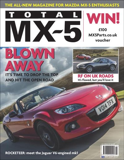 Rocketeer feature in Total MX-5 Magazine
