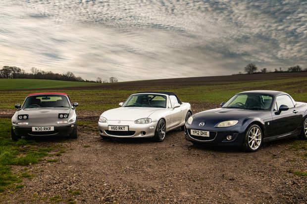 AutoBlog: This Mazda MX-5 Miata Packs a Jaguar V6 and Supercar-Level Punch