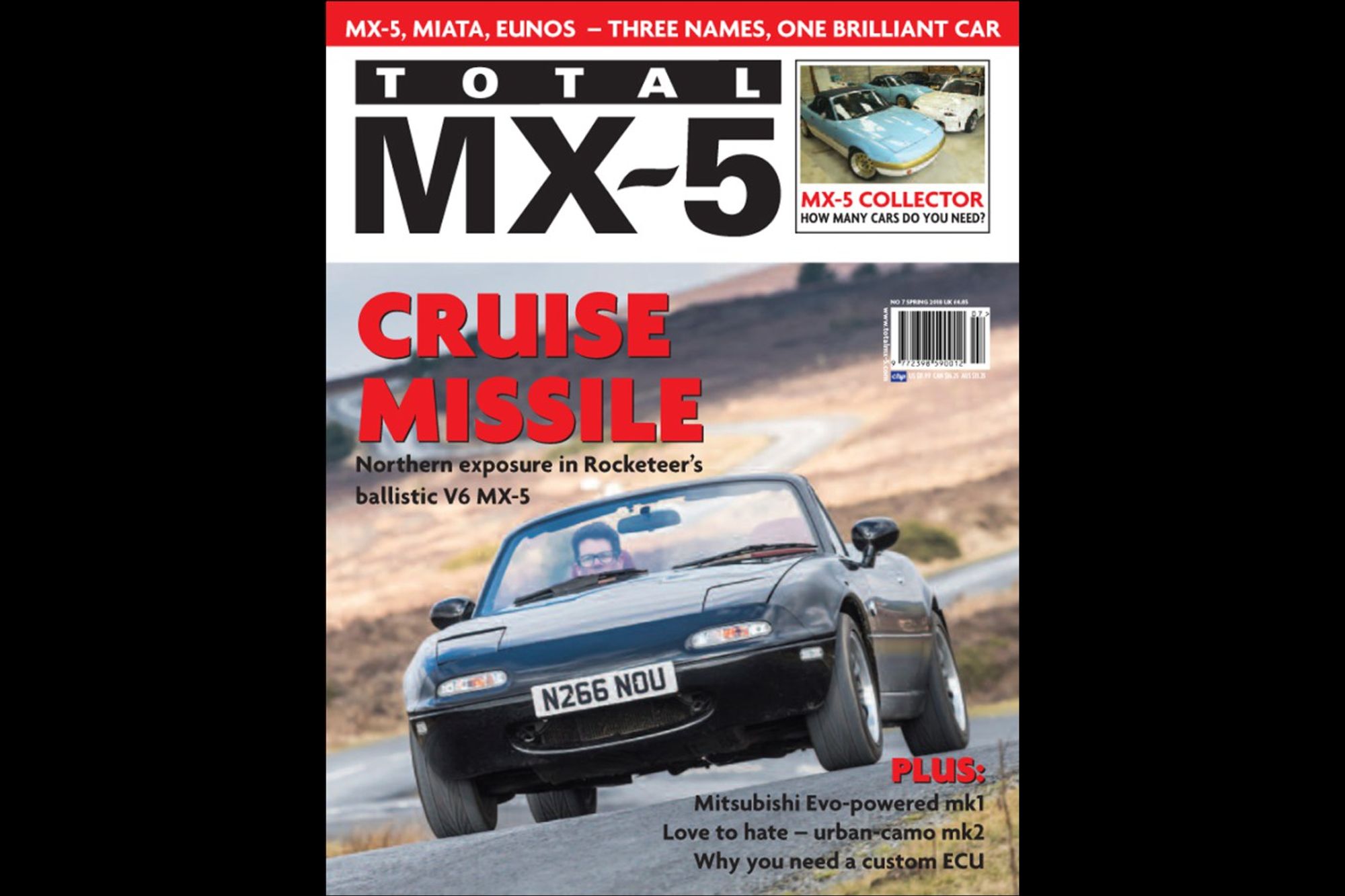 Total MX-5 magazine write about their road-trip in the 260bhp MXV6 demo car